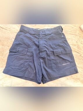 Sportif USA Navy Stretch Cargo Utility Shorts Women’s Size 8 High Rise
